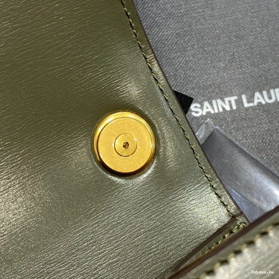 LOULOU LEATHER SMOOTH IN SATCHEL YSL CARRE 0801